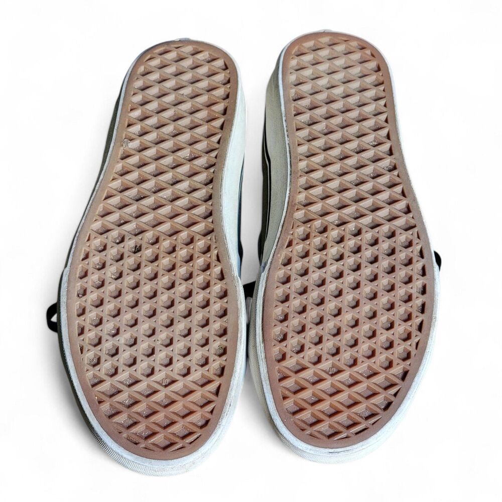 Vans Off The Wall Classic Sneaker Men’s 6.5 Women's 8 Olive Sk8t Shoe Skater - Picture 5 of 7